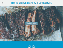 Tablet Screenshot of blueridgebarbecue.com